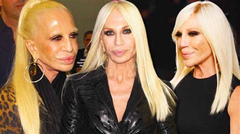 donatella versace education|what happened to donatella versace.